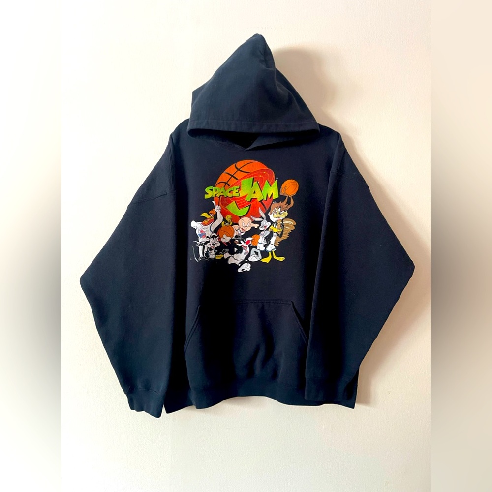 90’s Space Jam Black Hoodie